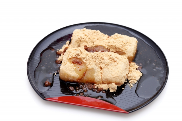 The popular mochi in Yamanashi